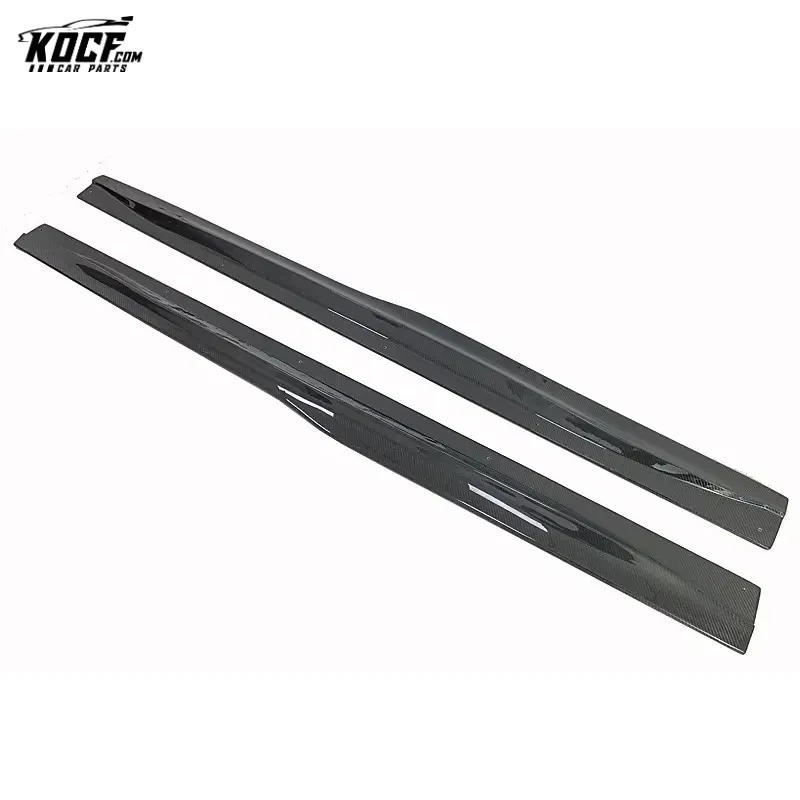 2015-2019 F82 M4 PS-M style Carbon Fiber Side Skirts Rocker Panels Extension For BMW F80 M3 F82 M4 Car styling