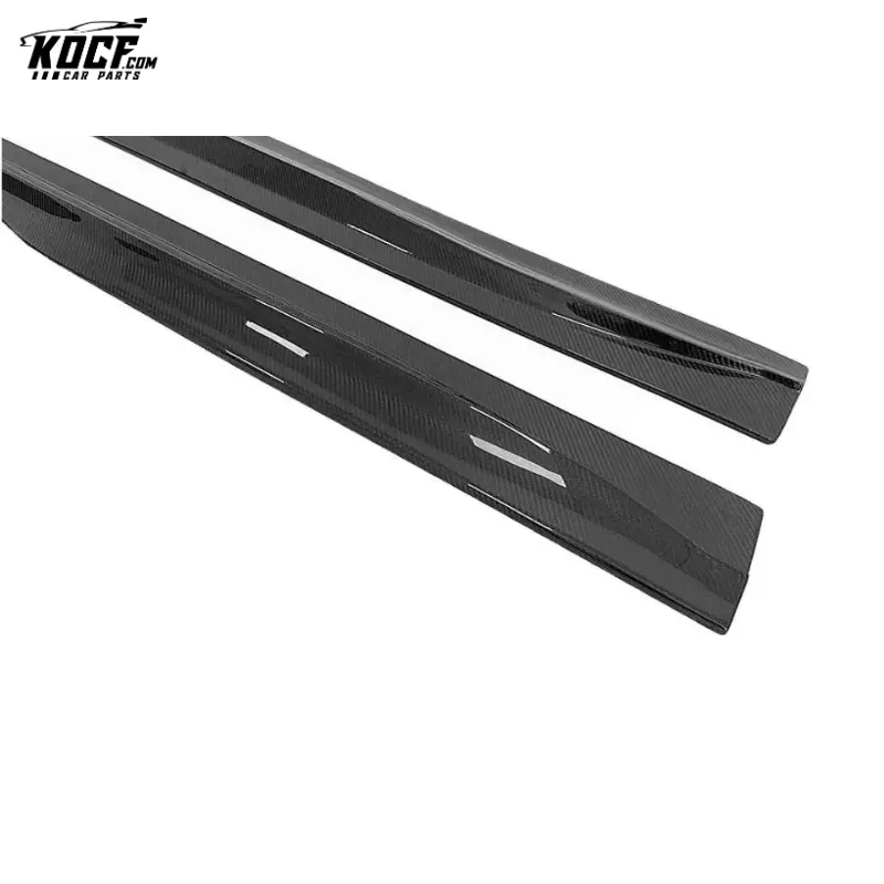 2015-2019 F82 M4 PS-M style Carbon Fiber Side Skirts Rocker Panels Extension For BMW F80 M3 F82 M4 Car styling