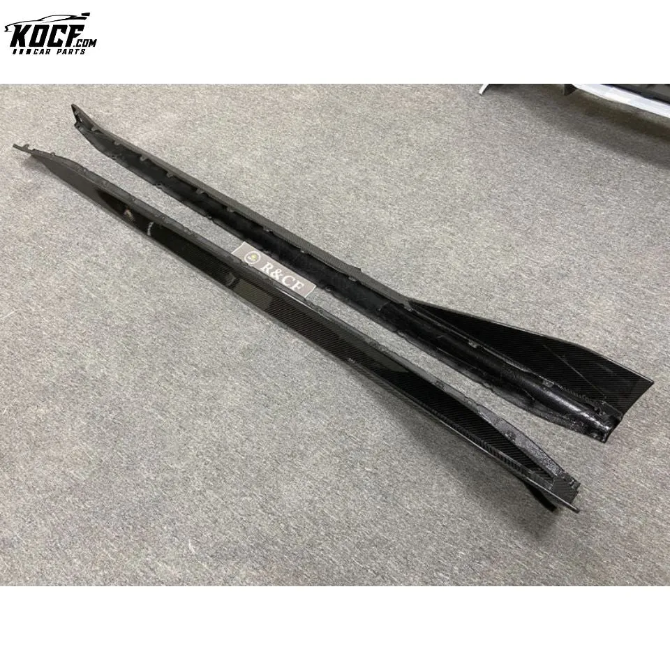 2020  1 PAIR G80 M3 G82 M4 MP style Carbon Fiber Side Skirts Rocker Panel For BMW G80 m3 G82 m4