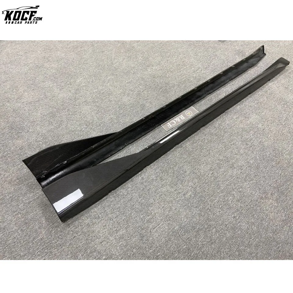 2020  1 PAIR G80 M3 G82 M4 MP style Carbon Fiber Side Skirts Rocker Panel For BMW G80 m3 G82 m4