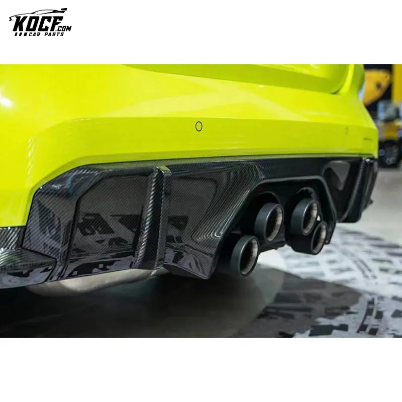 2020  G80 M3 G82 M4 M PERFORMANCE style Carbon Fiber Front Lip Side Skirts Vent Rear Diffuser Rear Spoiler for BMW G8X M3 M4