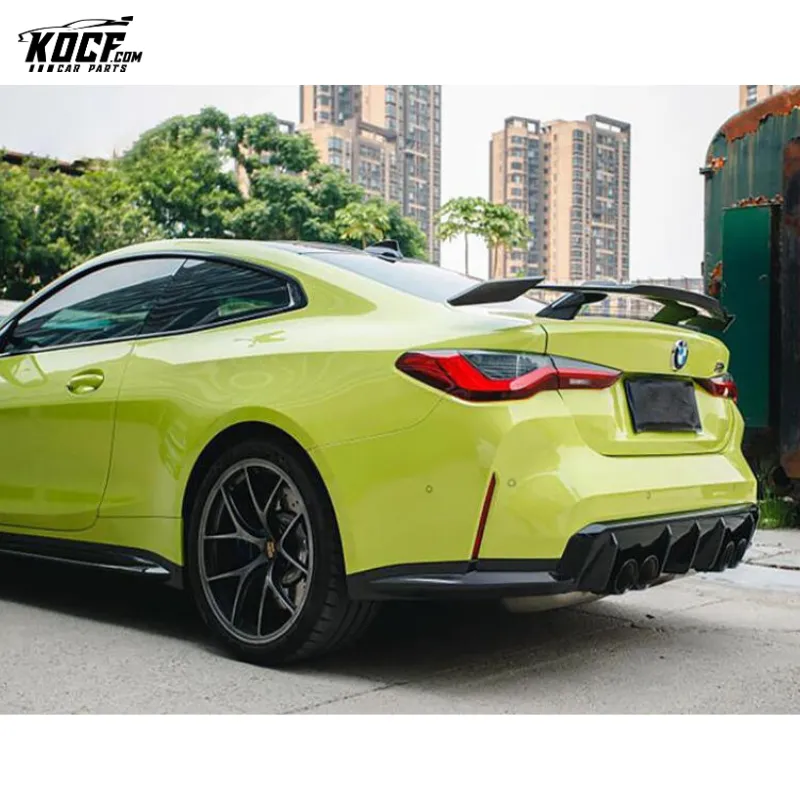 2020  G80 M3 G82 M4 M PERFORMANCE style Carbon Fiber Front Lip Side Skirts Vent Rear Diffuser Rear Spoiler for BMW G8X M3 M4