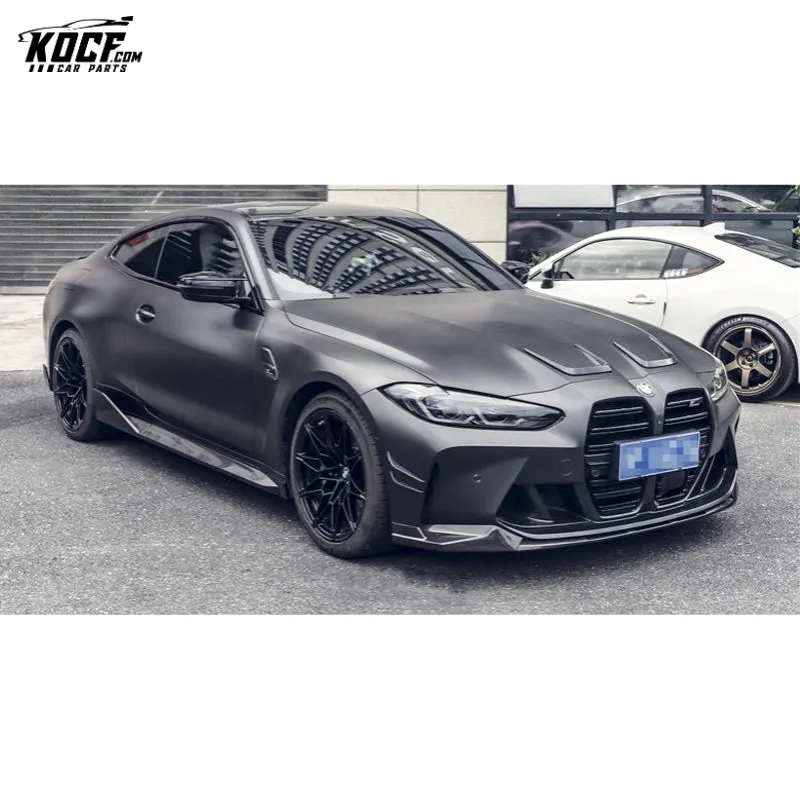 2020  G80 M3 G82 M4 M PERFORMANCE style Carbon Fiber Front Lip Side Skirts Vent Rear Diffuser Rear Spoiler for BMW G8X M3 M4