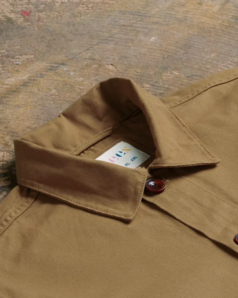 3001 Button Overshirt | Khaki