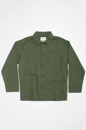 3001 Button OverShirt | Vine Green