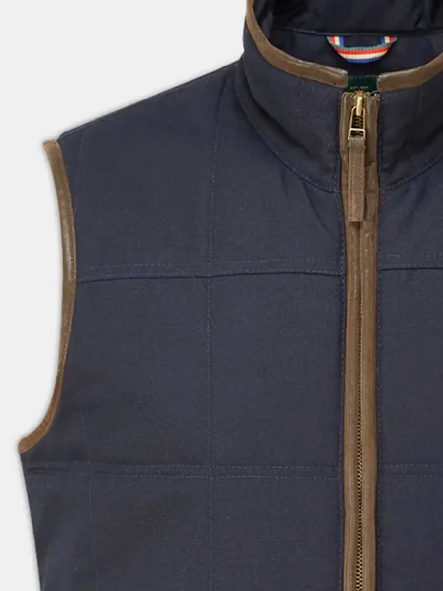 ALAN PAINE Kexby Mens Gilet - Navy