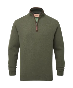 Angus Aerobloc Quarter Zip - Woodland