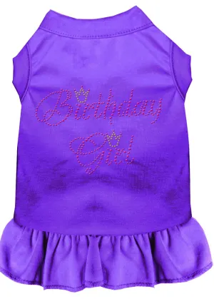 Birthday Girl Rhinestone Dress Purple Lg (14)