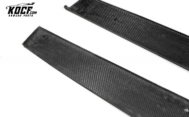 BMW M4 F82 F83 Real Carbon Fiber Side Skirt Extension