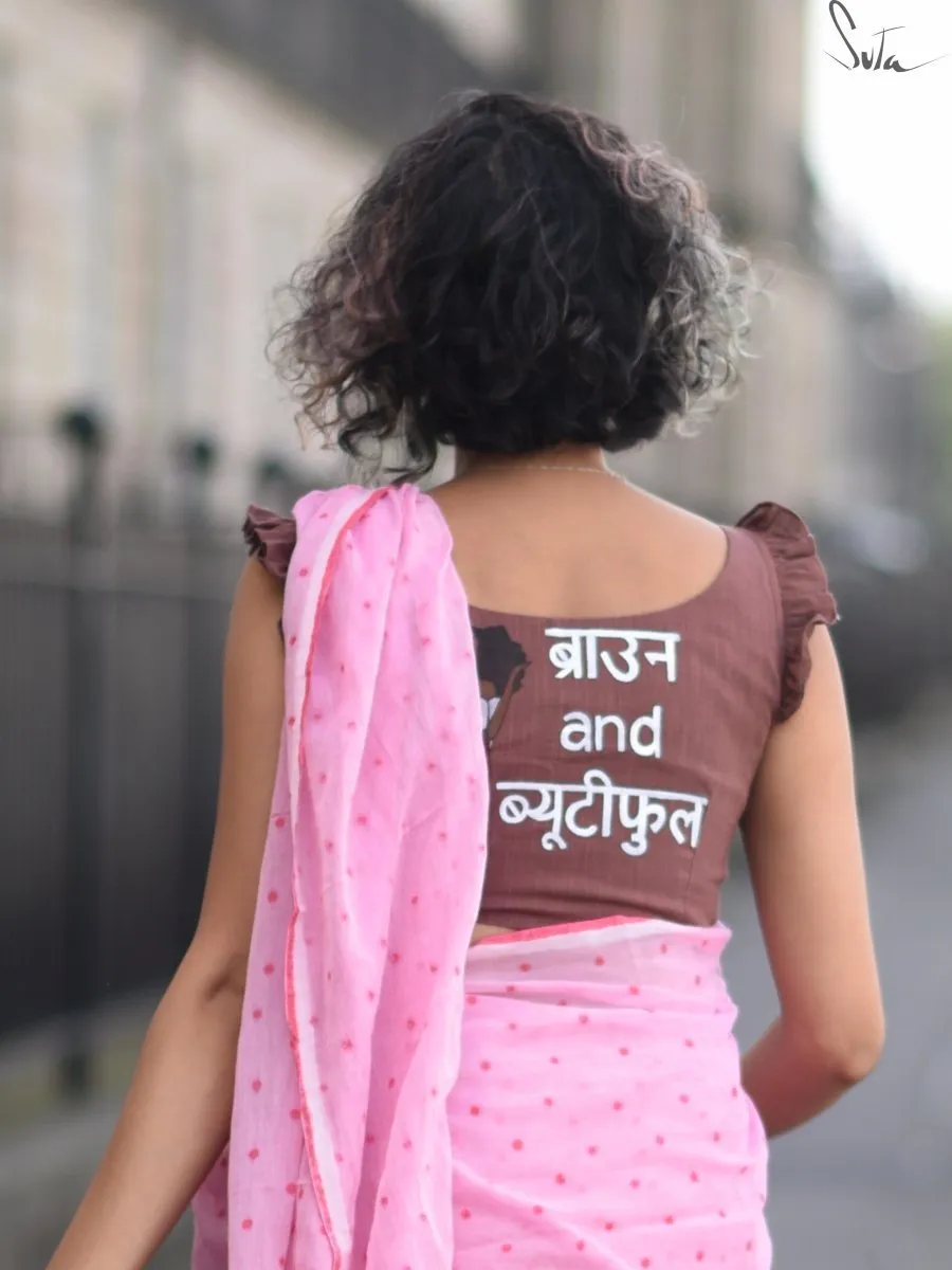 Brown and beautiful (Blouse)