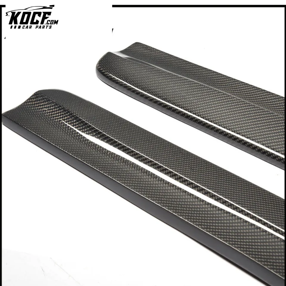 Carbon Fiber Car Side Skirts Extension for BMW 1Series E82M 1M