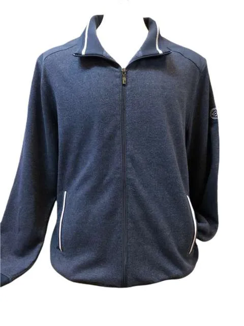 Chris Cayne Full Zip Navy