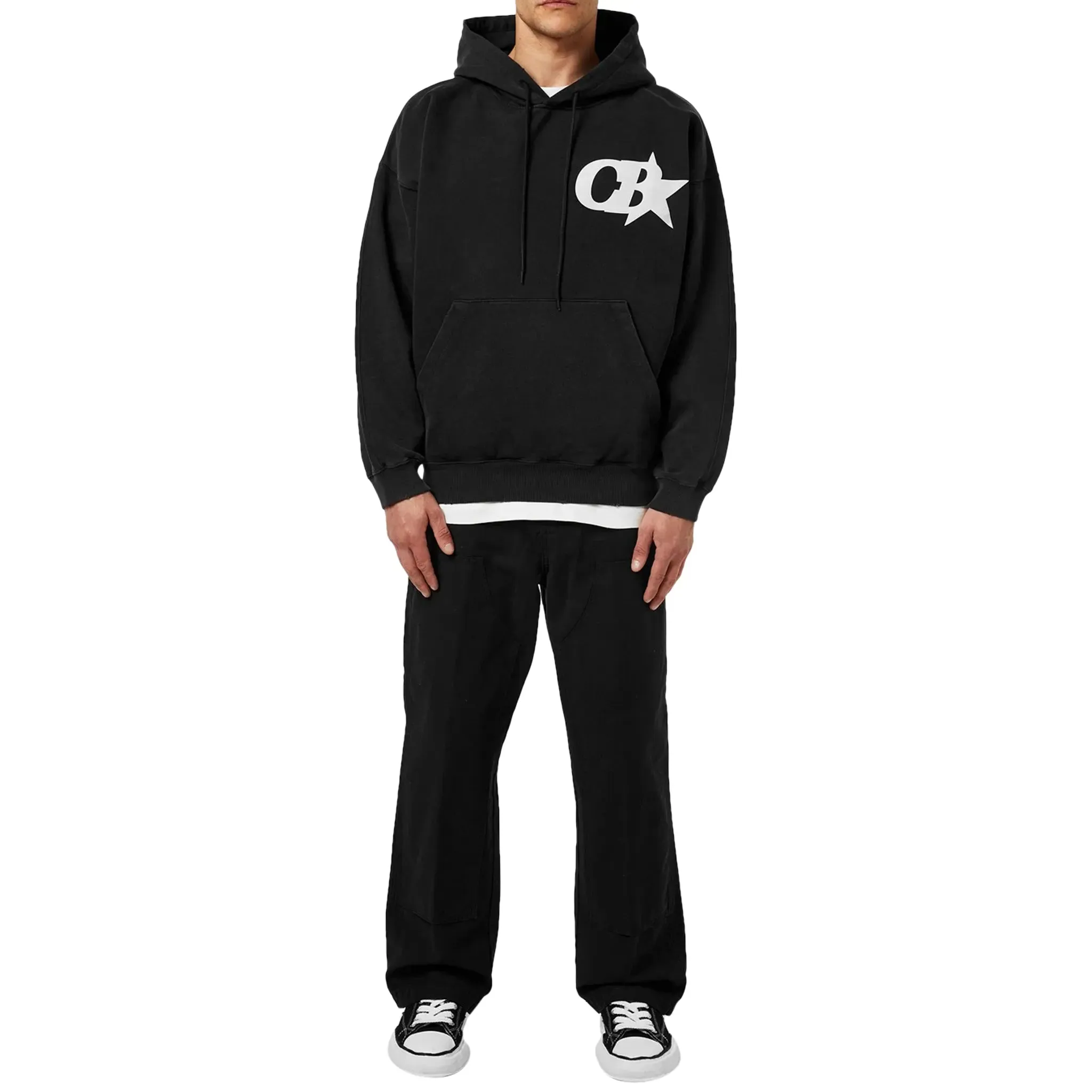 Cole Buxton CB Star Vintage Black Hoodie