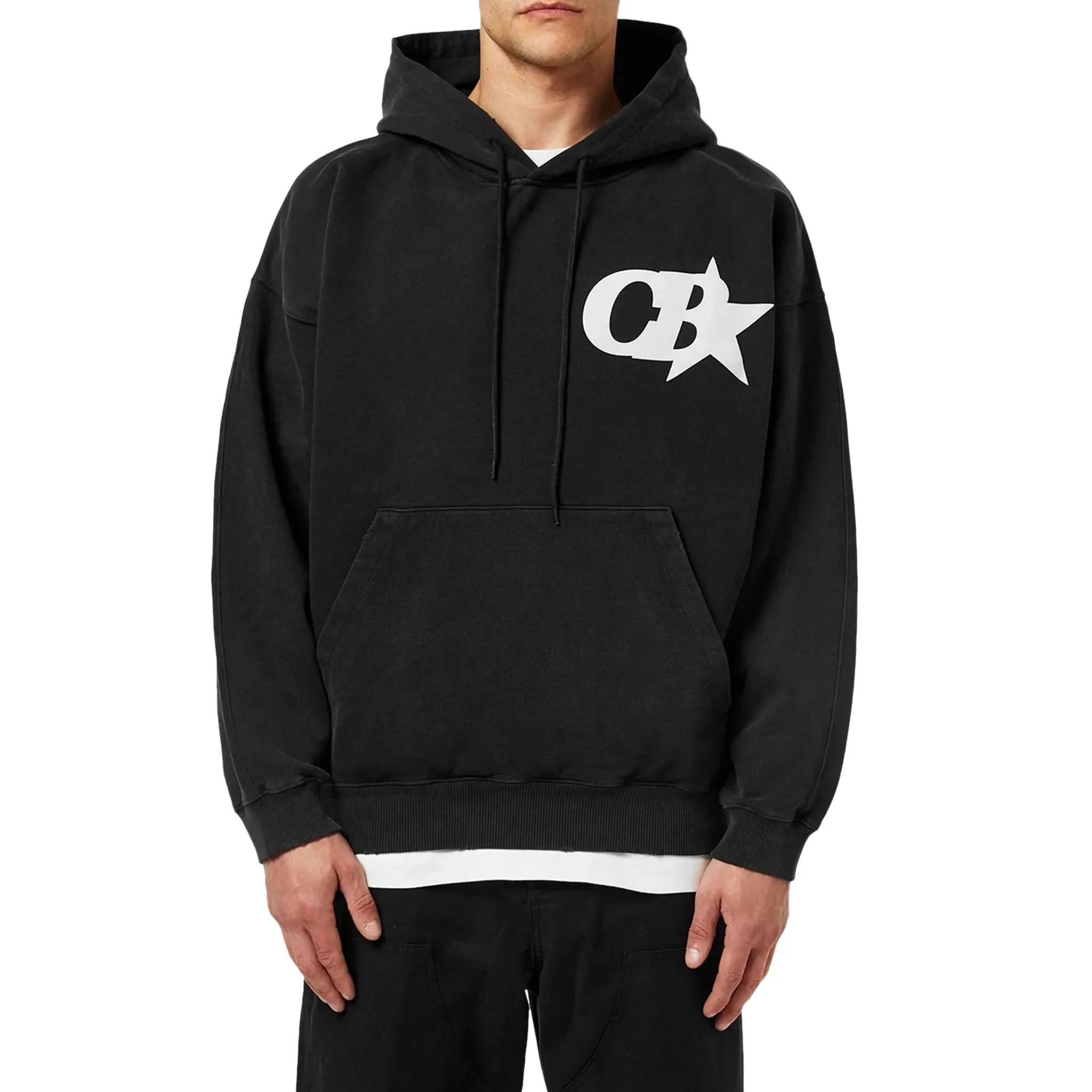 Cole Buxton CB Star Vintage Black Hoodie