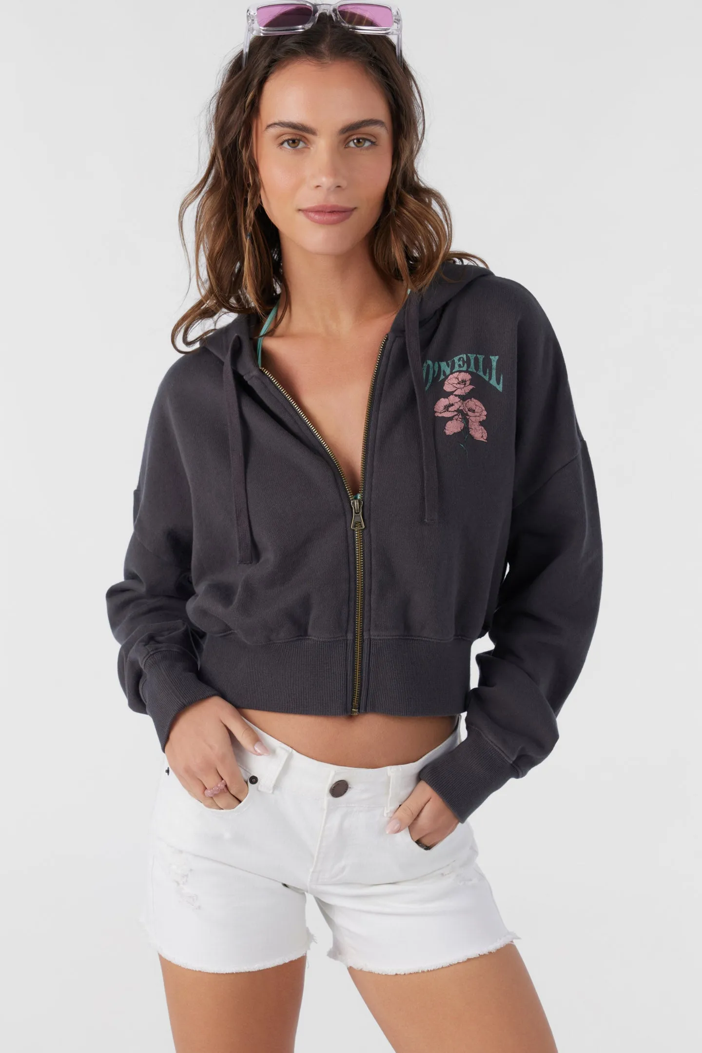 DARCIE ZIP HOODIE