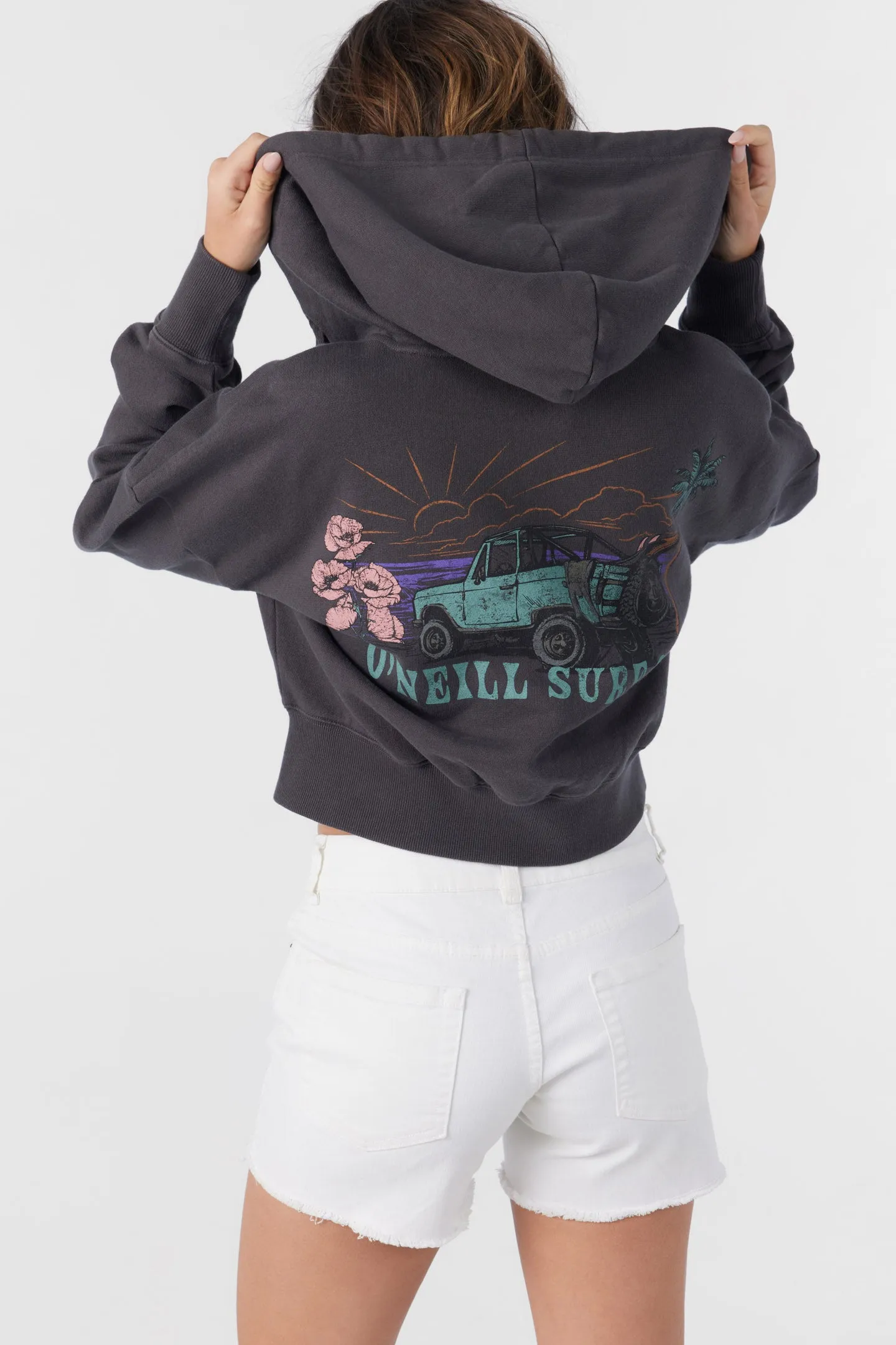 DARCIE ZIP HOODIE