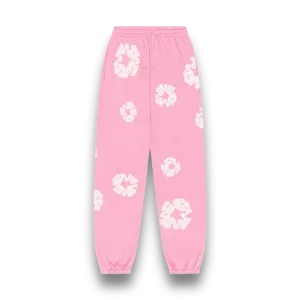 Denim Tears the Cotton Wreath Pink Sweatpants