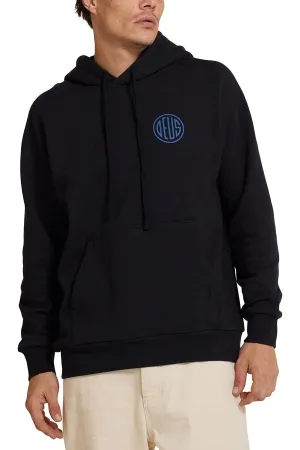 Deus Pill Logo Hoodie Black