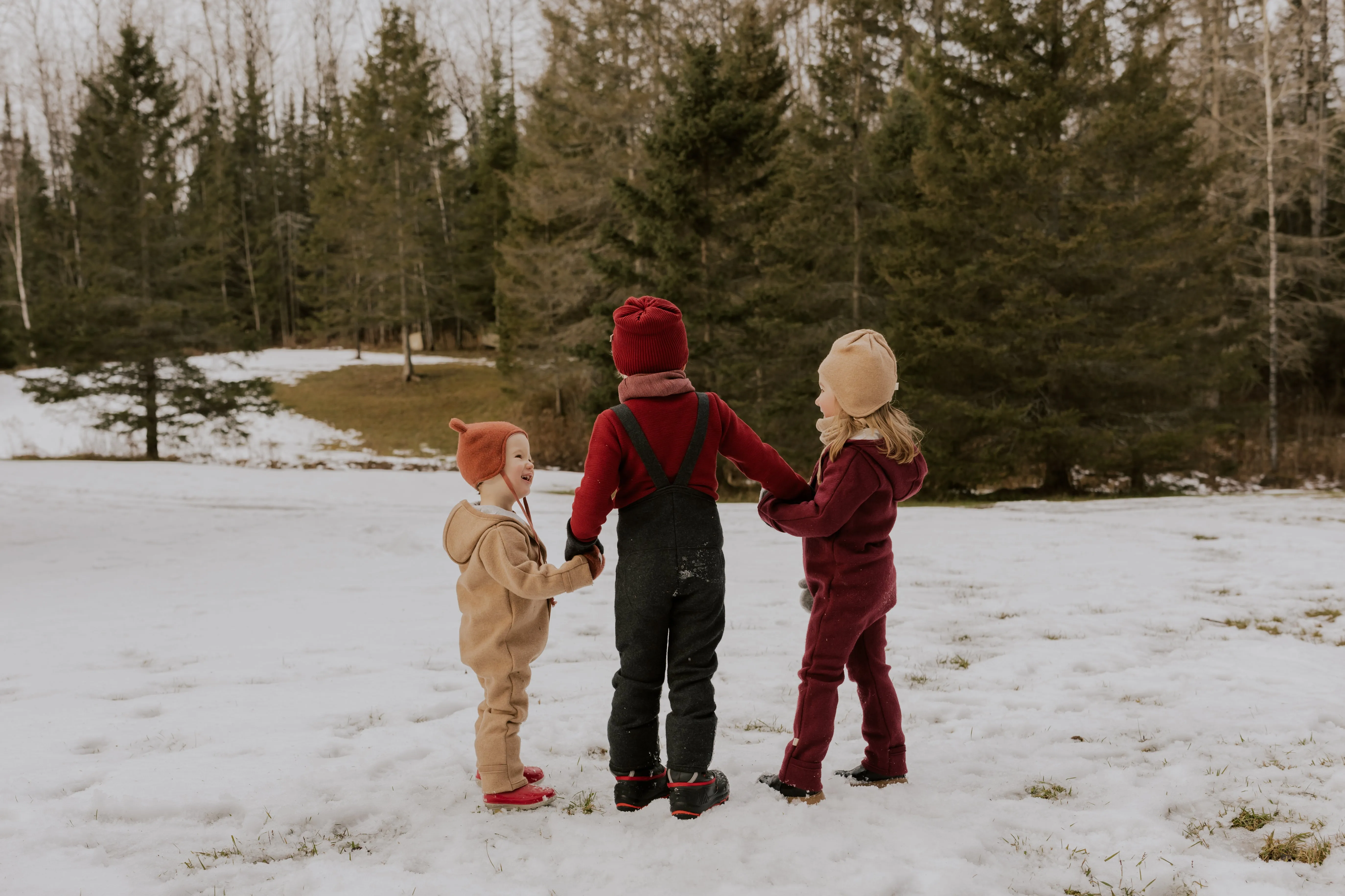 Disana Child Trousers with Straps, Boiled Wool