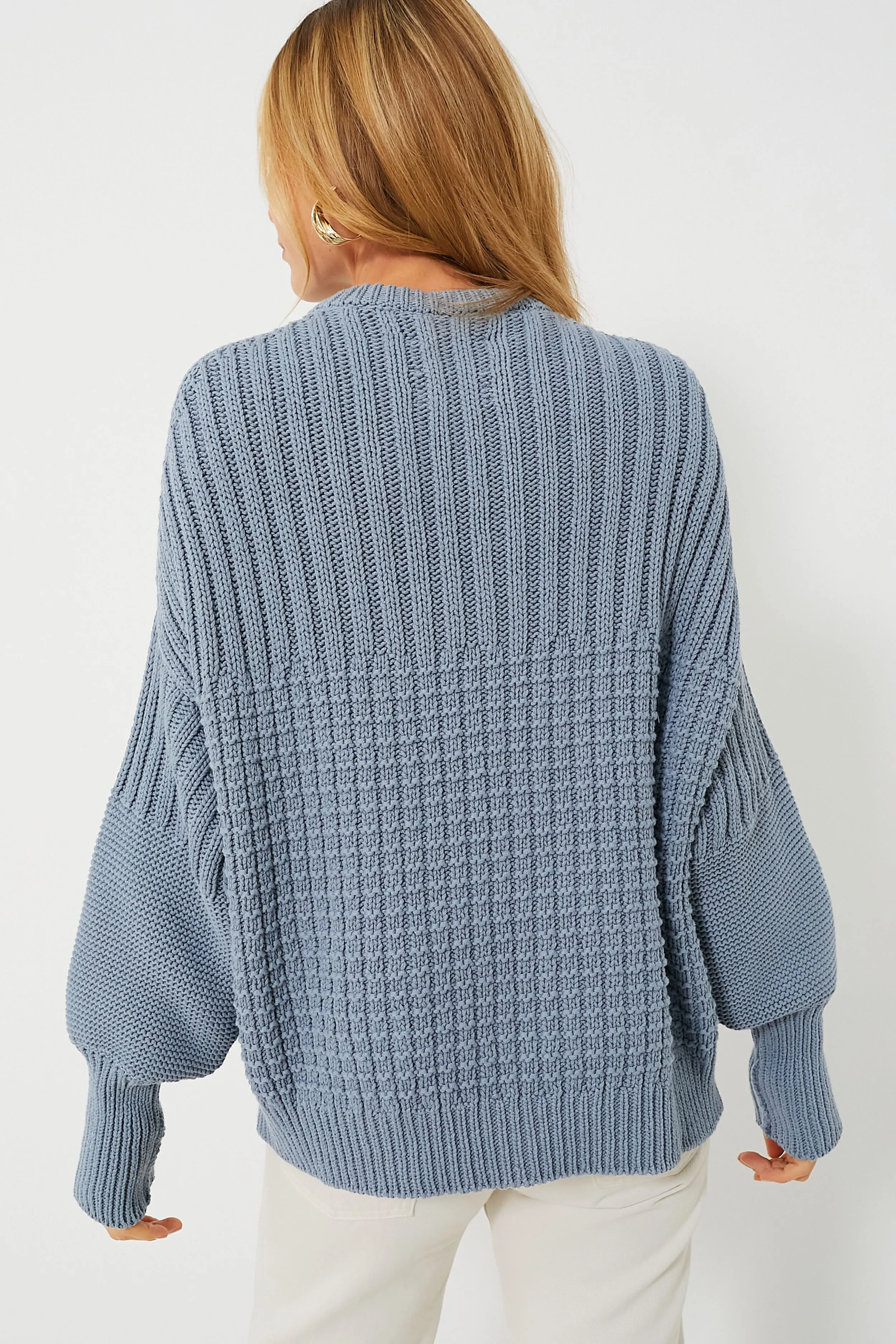 Dusty Blue Delcia Sweater