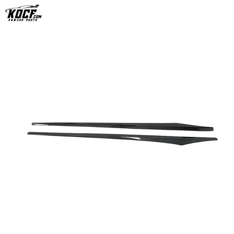 F06 M6 Vor style Carbon Fiber Side Skirts Rocker Panel Extensions Add-on for BMW M6 F06 F12 F13