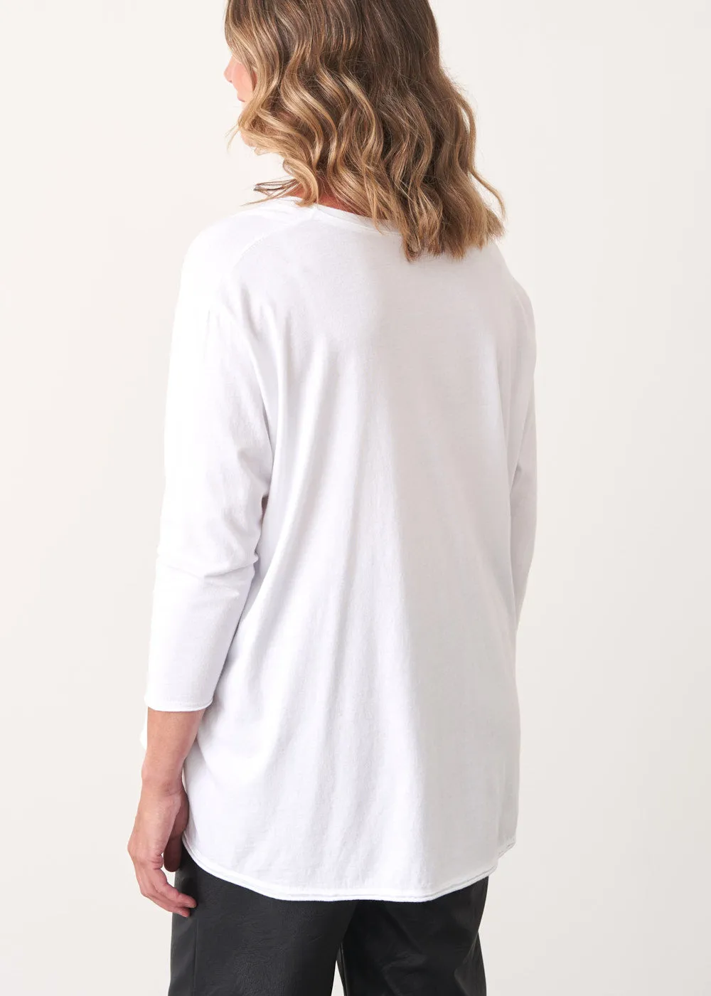 FRANK OVERSIZED TOP - WHITE