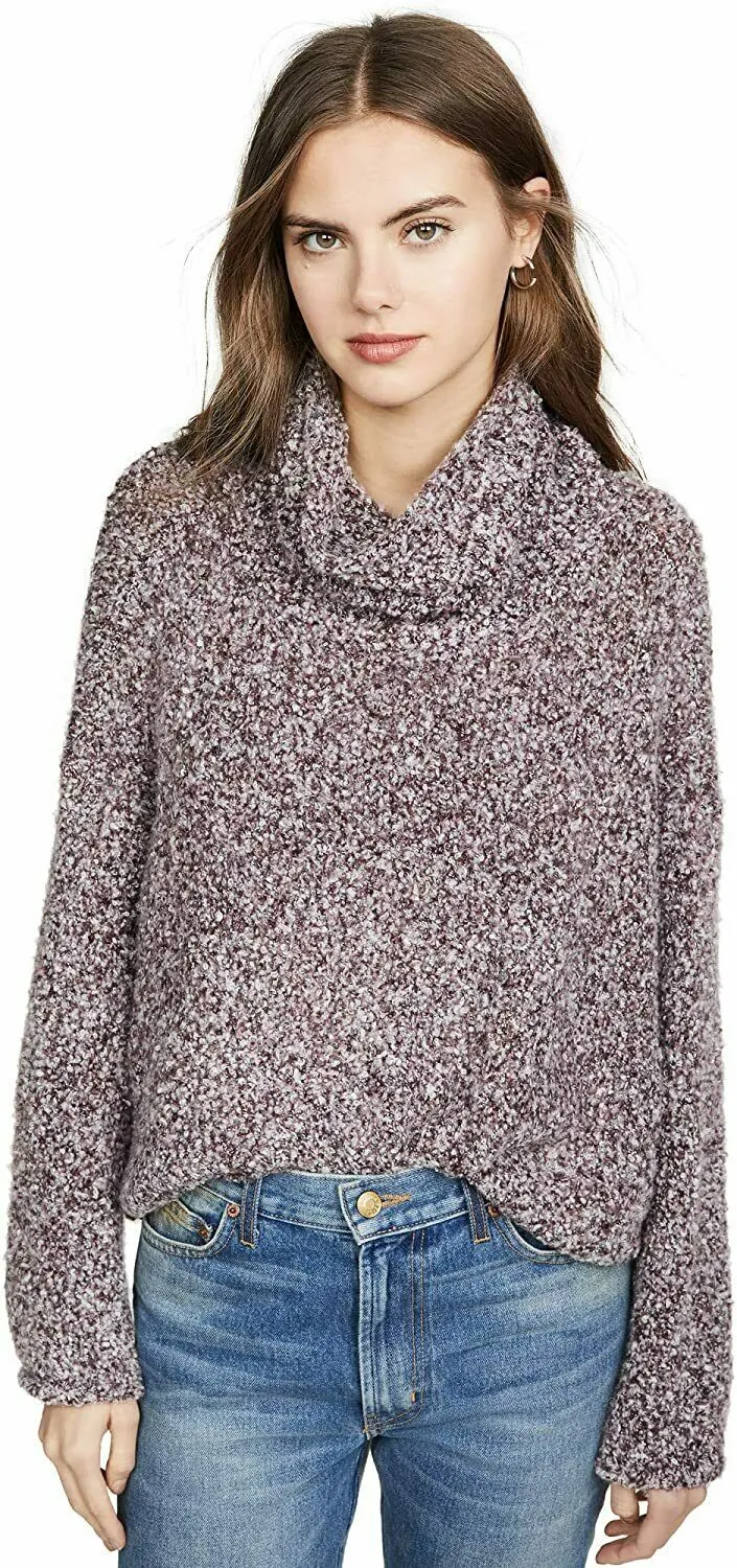 Free People Women's Bff Cowl Neck Sweater