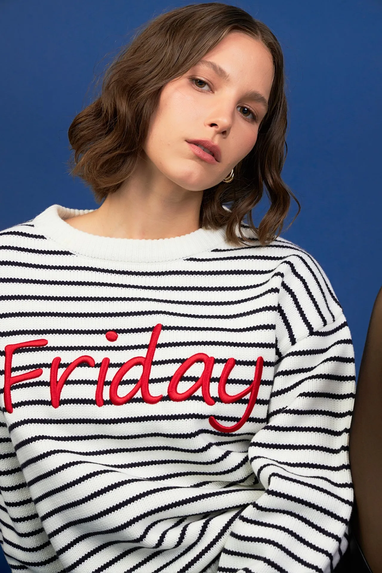 Friday Lettering Sweater