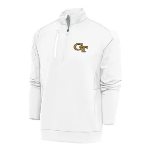 Georgia Tech Yellow Jackets Generation 1/4 Zip  White Pullover Jacket