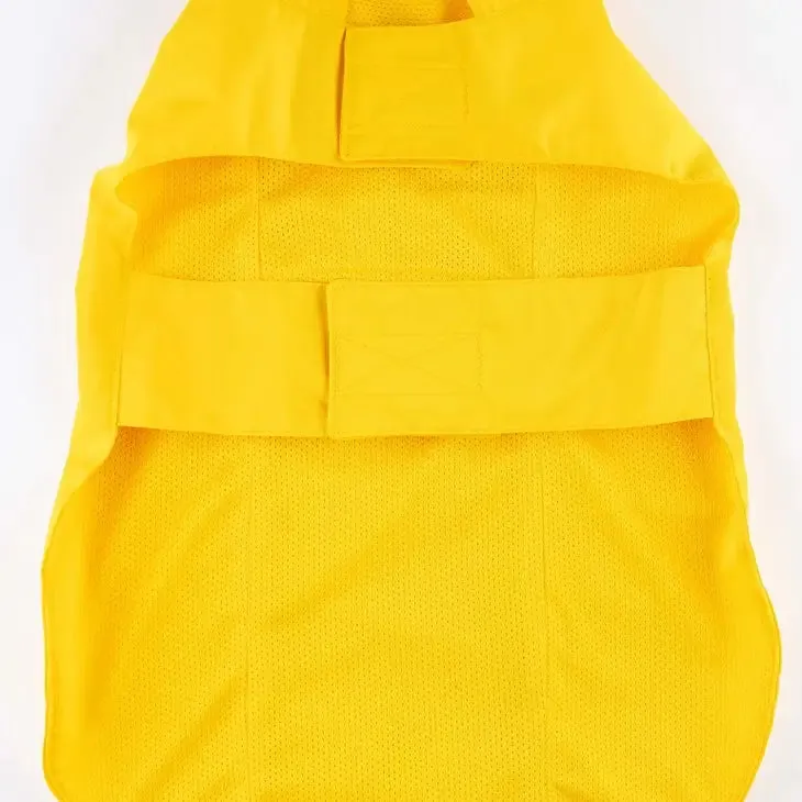 HD Hoodless Raincoat - Yellow