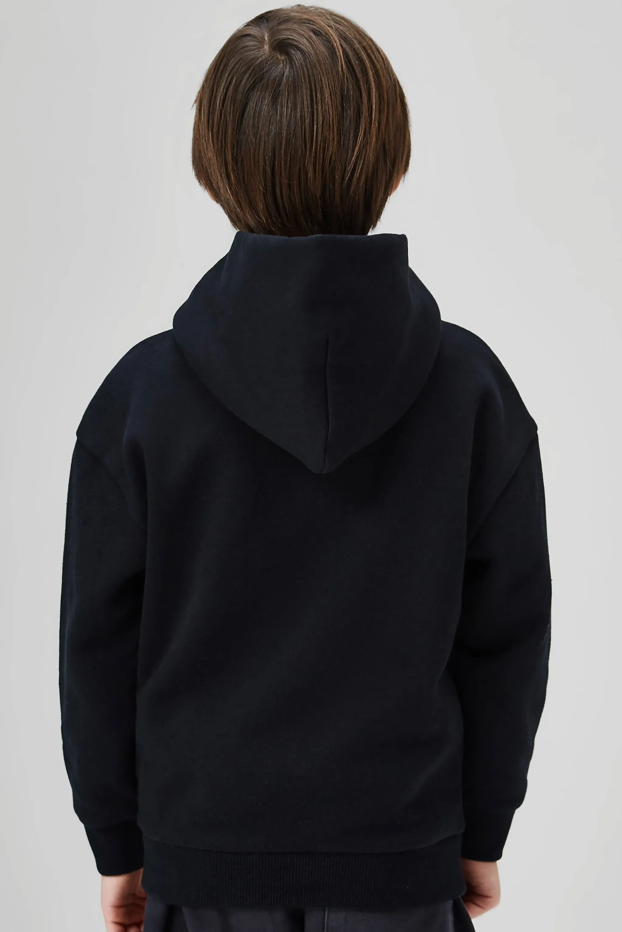 KIDS REFLECTIVE PANTHER HOODIE - BLACK