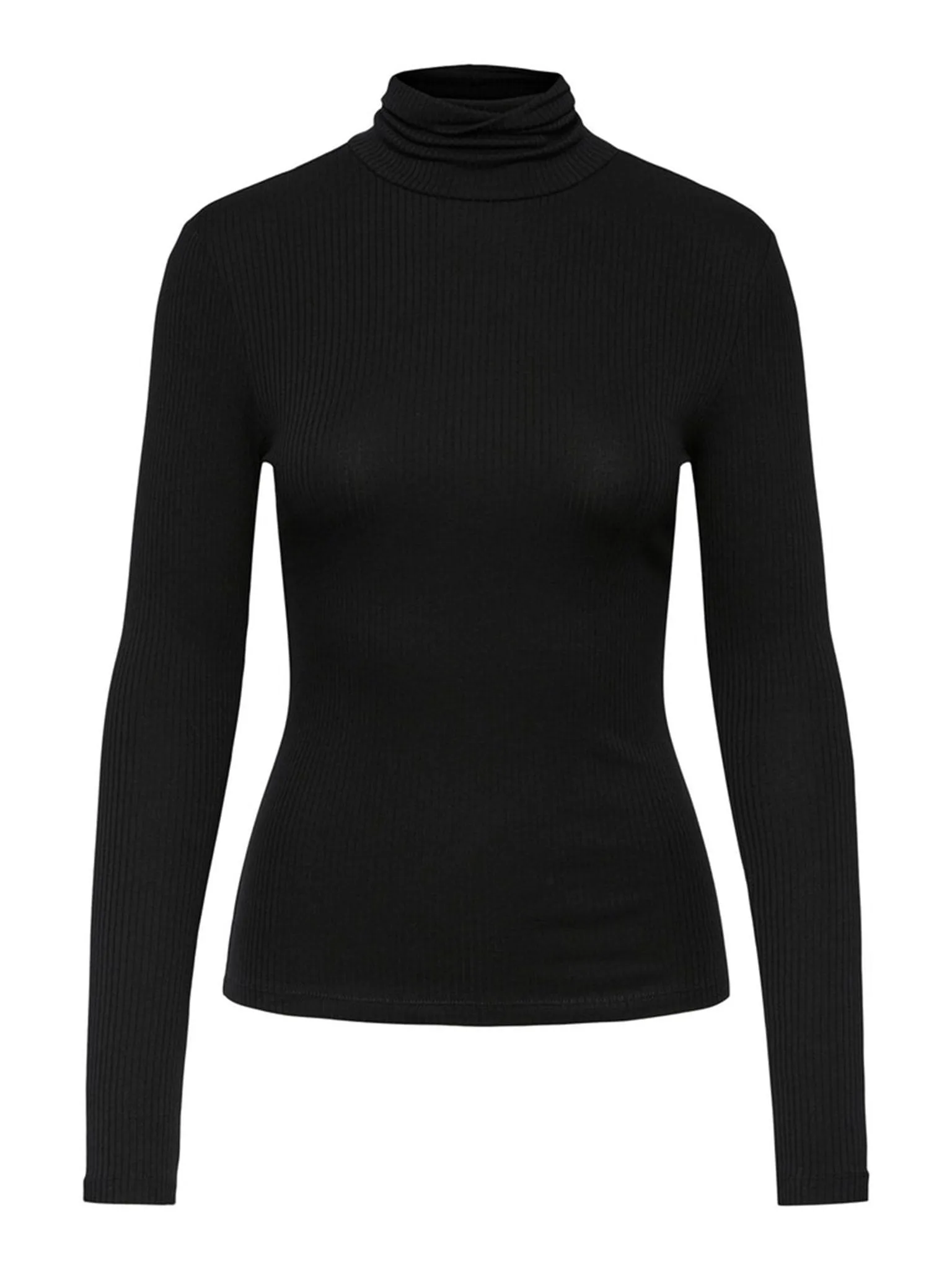 Kitte Rollneck Top - Black