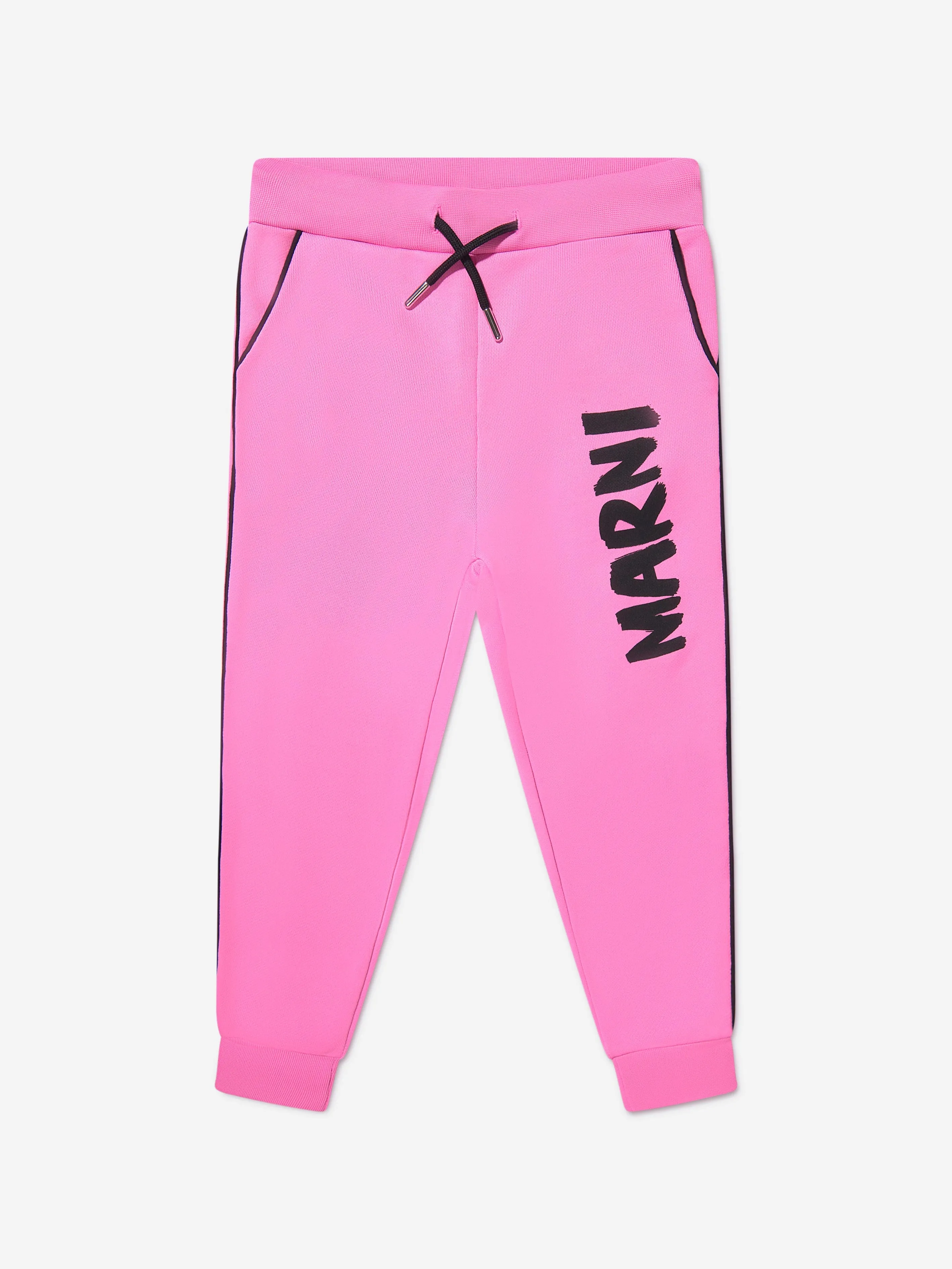 MARNI Girls Logo Print Sweatpants