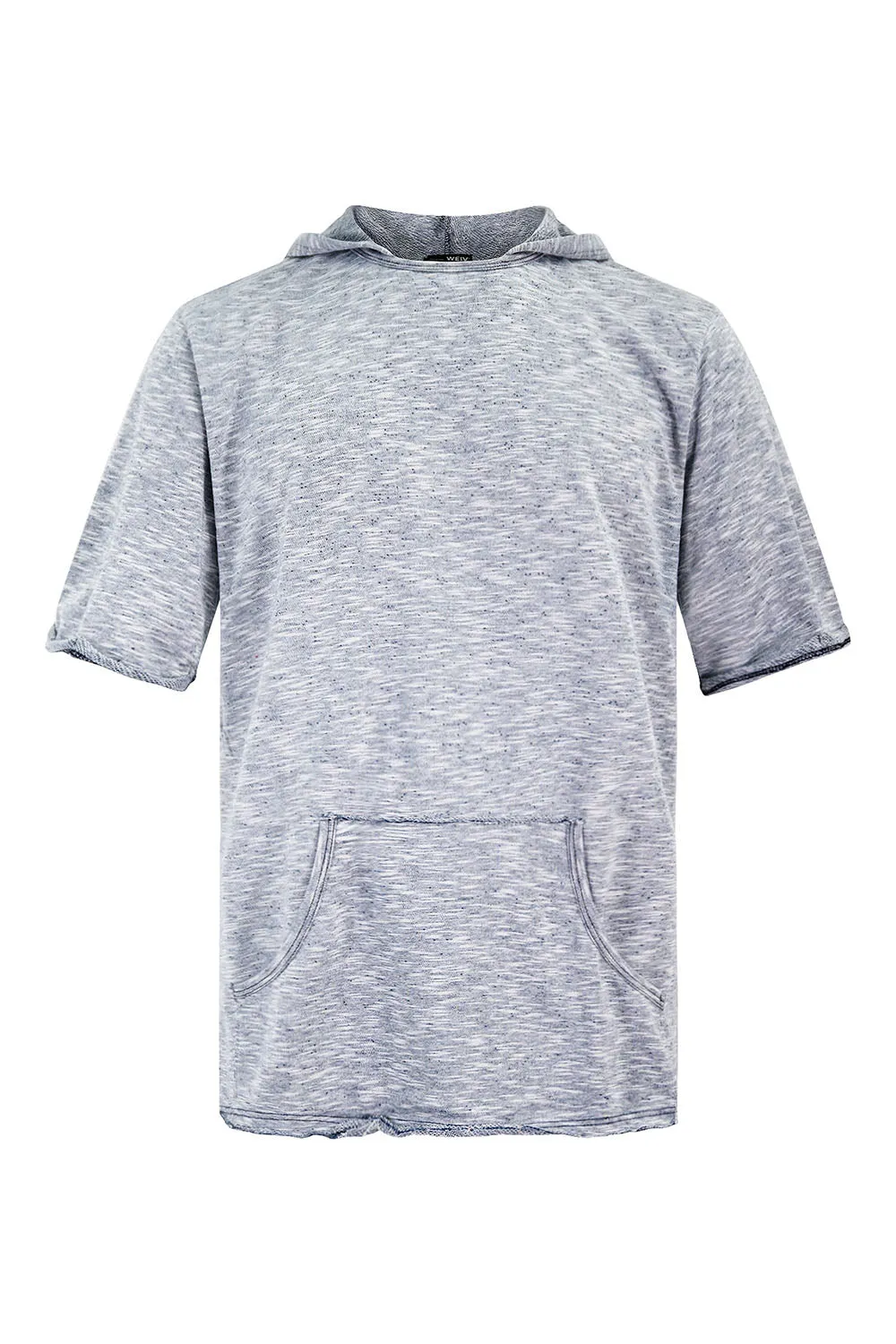 Men's Lightweight Marbled Short Sleeve Hoodie