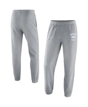 Michigan State Spartans Saturday Nike Men's Heathered Fleece Pants