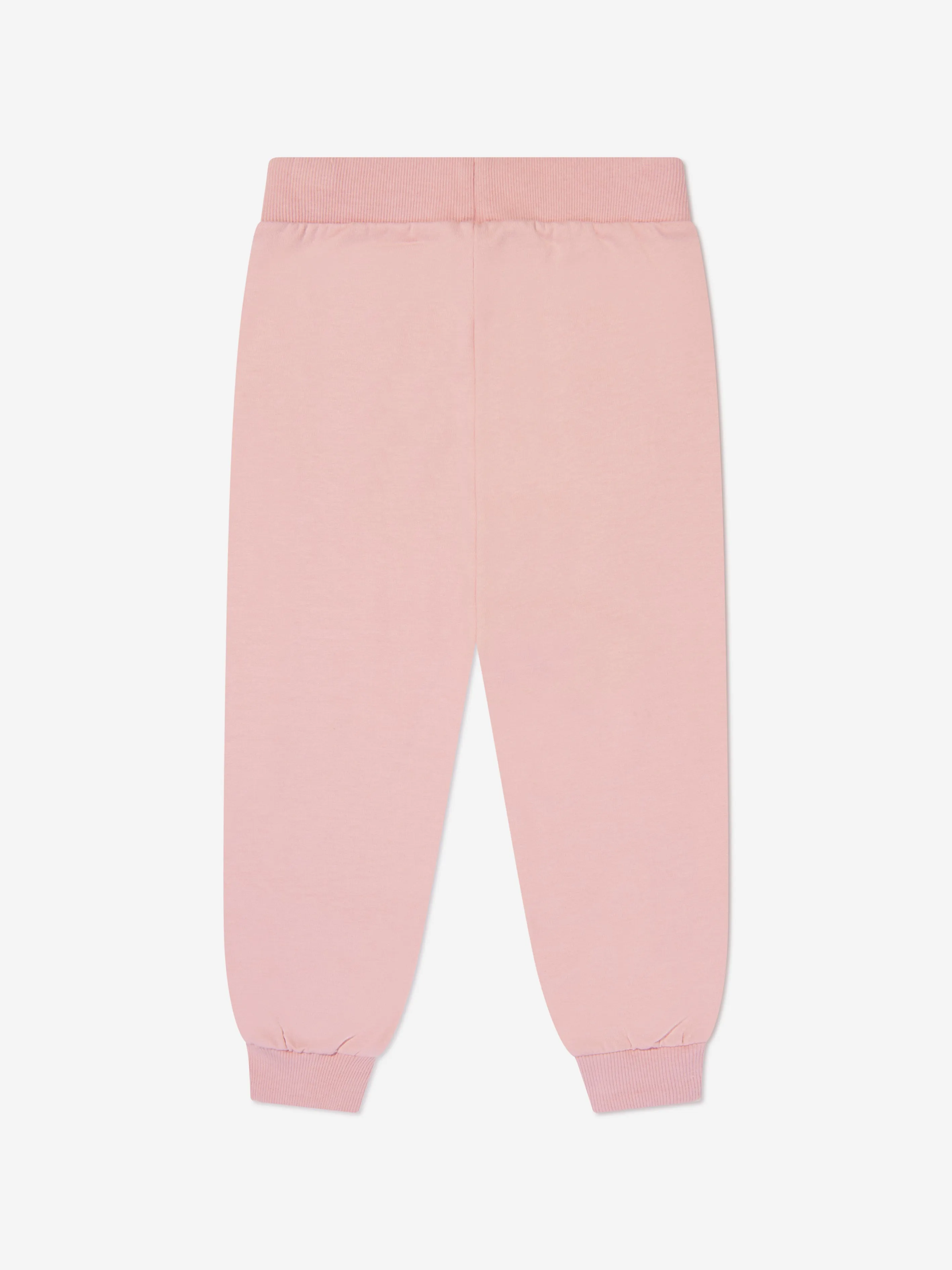 Moschino Girls Logo Joggers in Pink