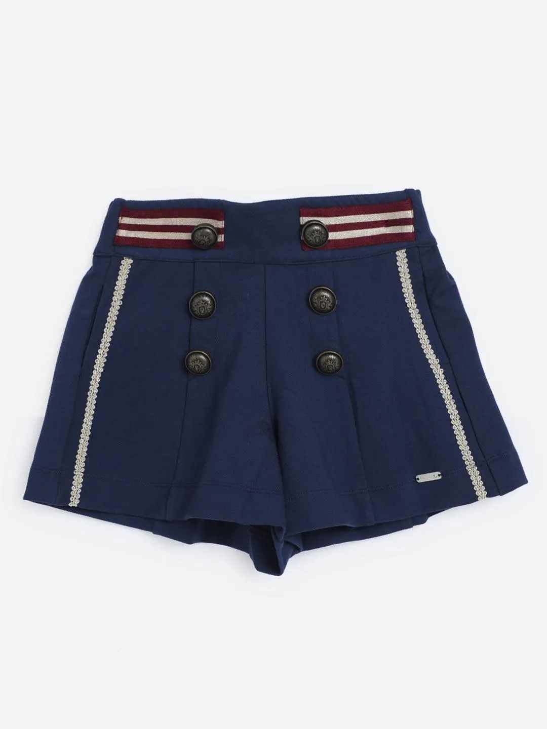 One Friday Navy Blue Short