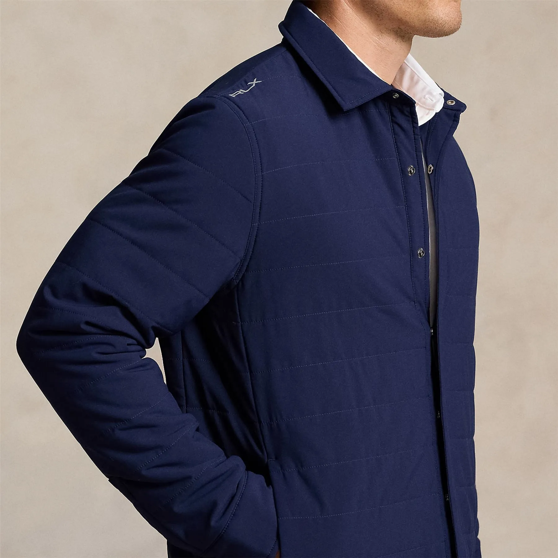 RLX Tech Stretch Knitted Jacket Refined Navy - AW24