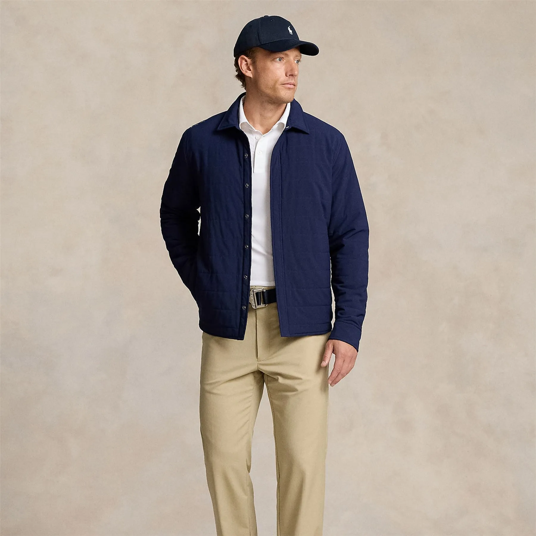 RLX Tech Stretch Knitted Jacket Refined Navy - AW24