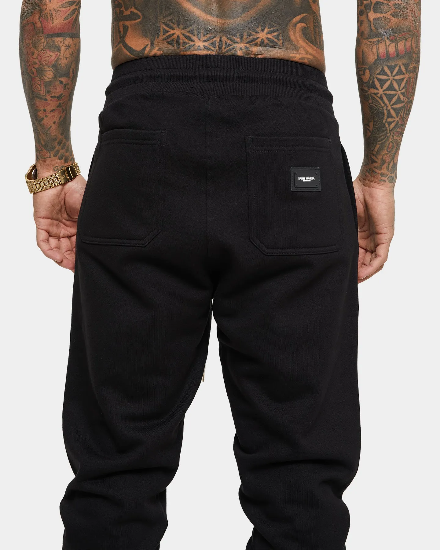 Saint Morta Graves Sweat Pants Black