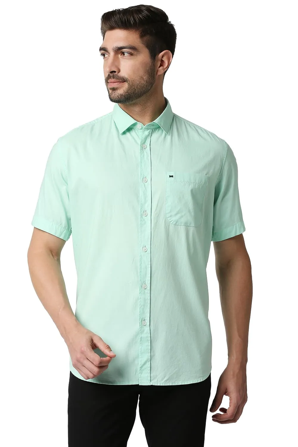 Slim Fit Oxford Halfsleeves Shirt