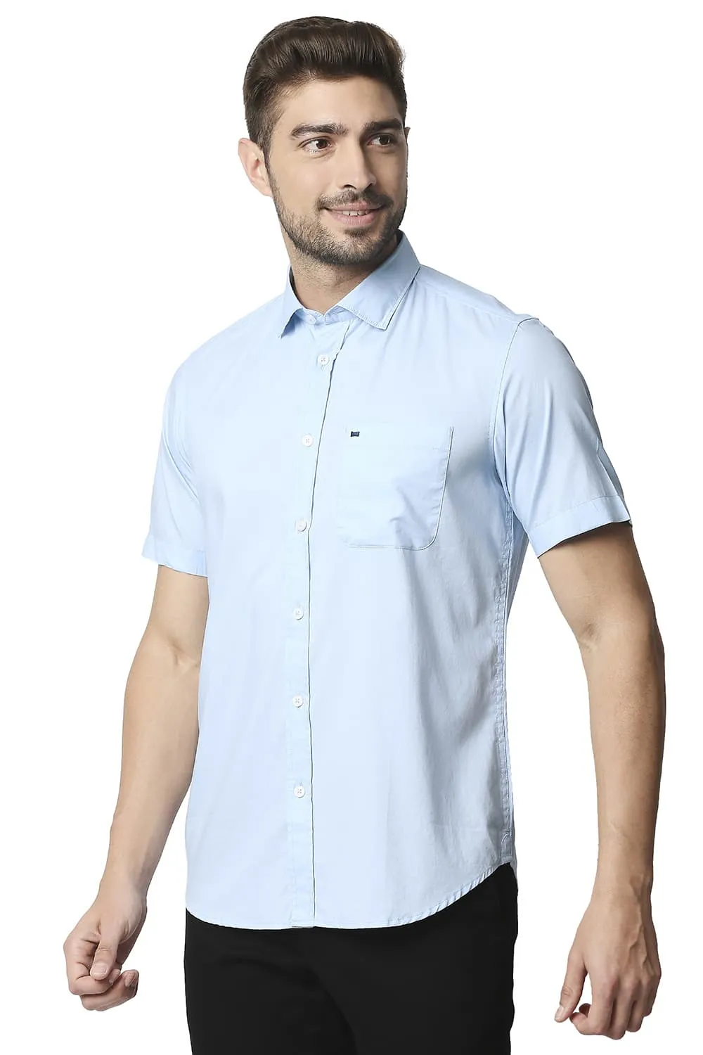 Slim Fit Oxford Halfsleeves Shirt