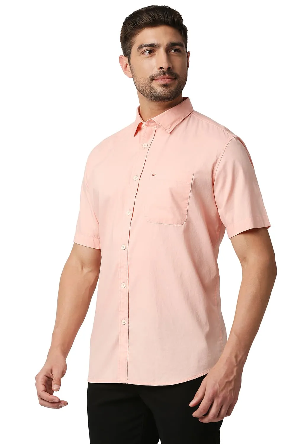 Slim Fit Oxford Halfsleeves Shirt