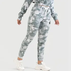 Tie Dye Sweat Pants (Green)