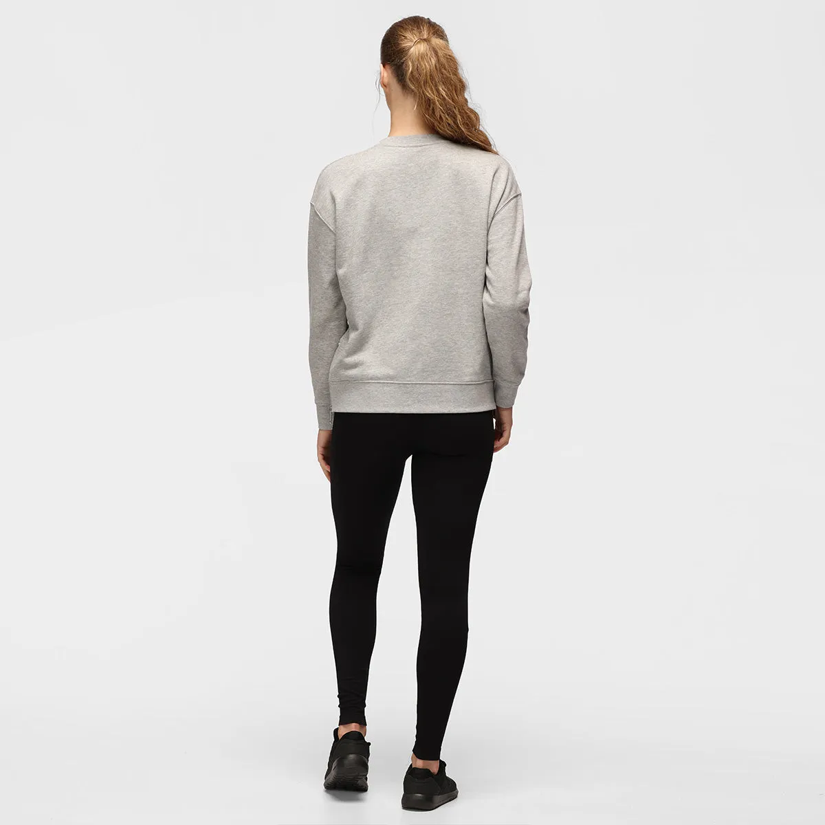 TKB Grey Pastel Zip Sweatshirt