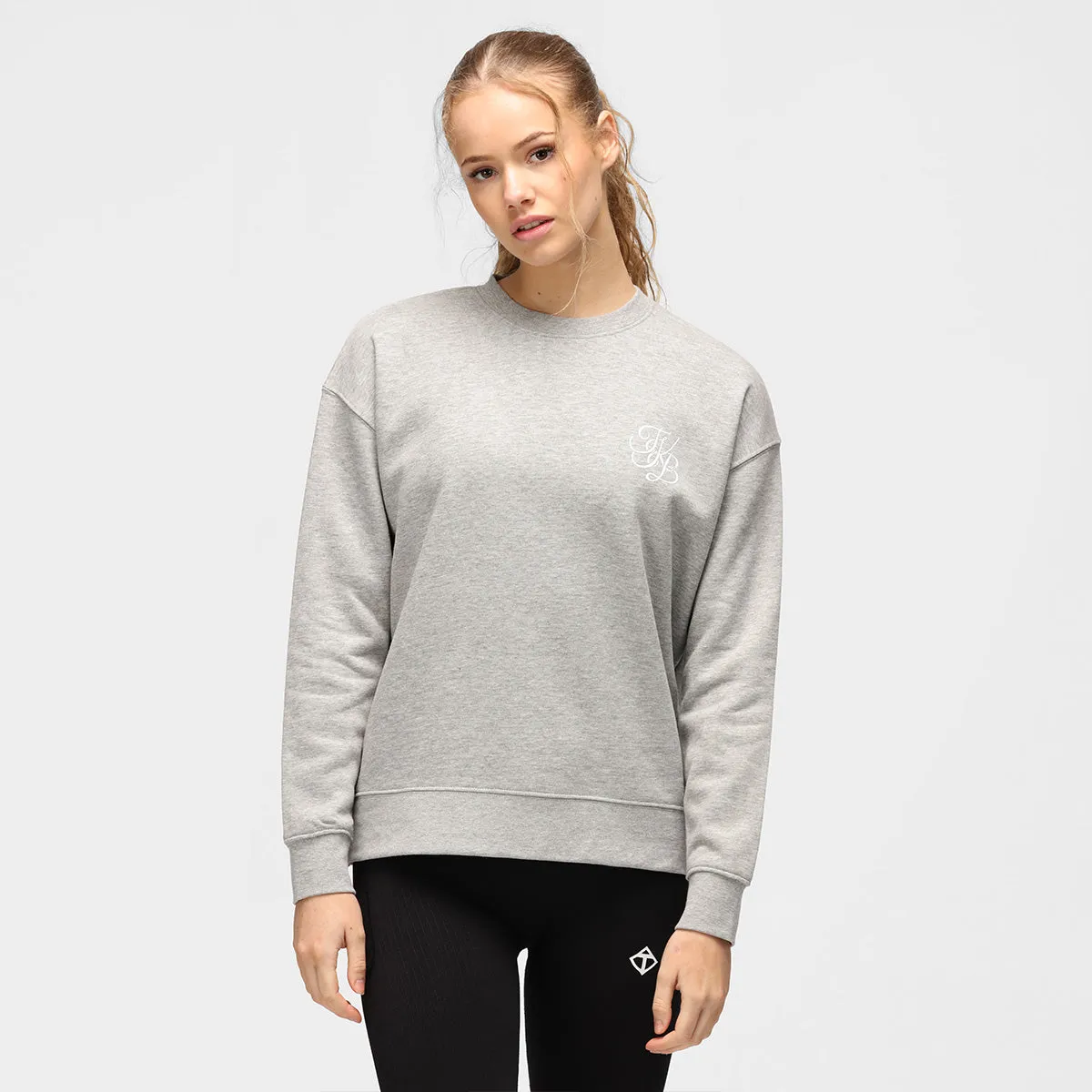 TKB Grey Pastel Zip Sweatshirt