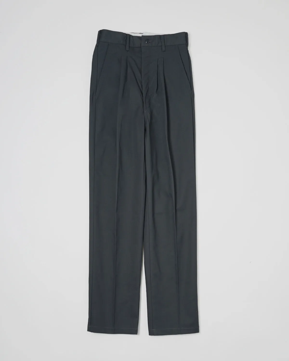 Tucked Work Trousers / Gray