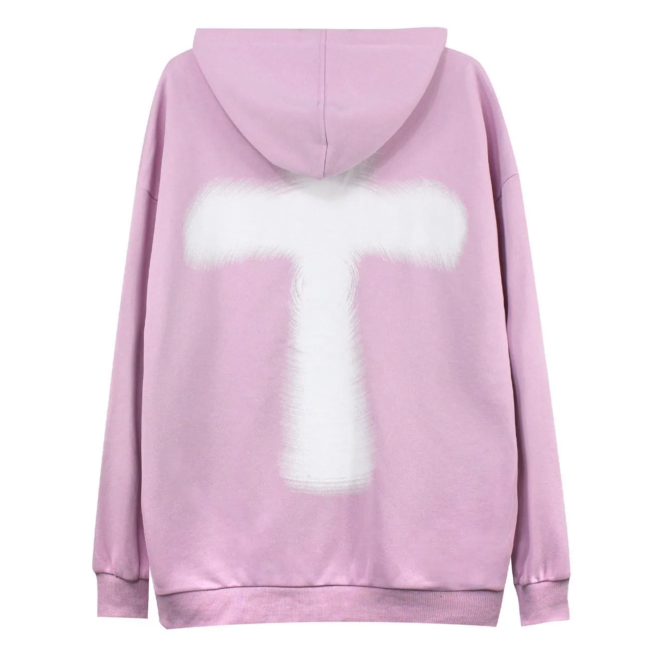 WLS Dark Double Crucifixion Print Hoodie