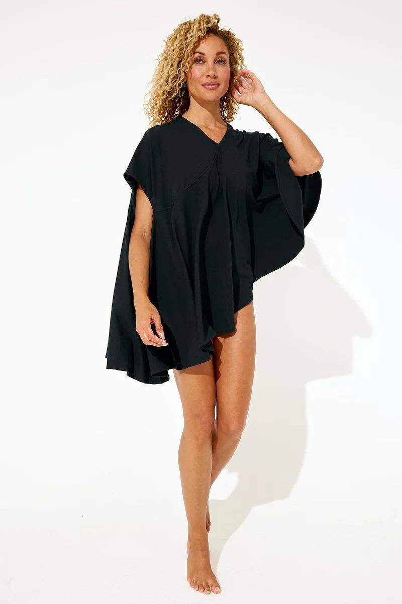 Women's Stella Convertible Wrap  |  Black