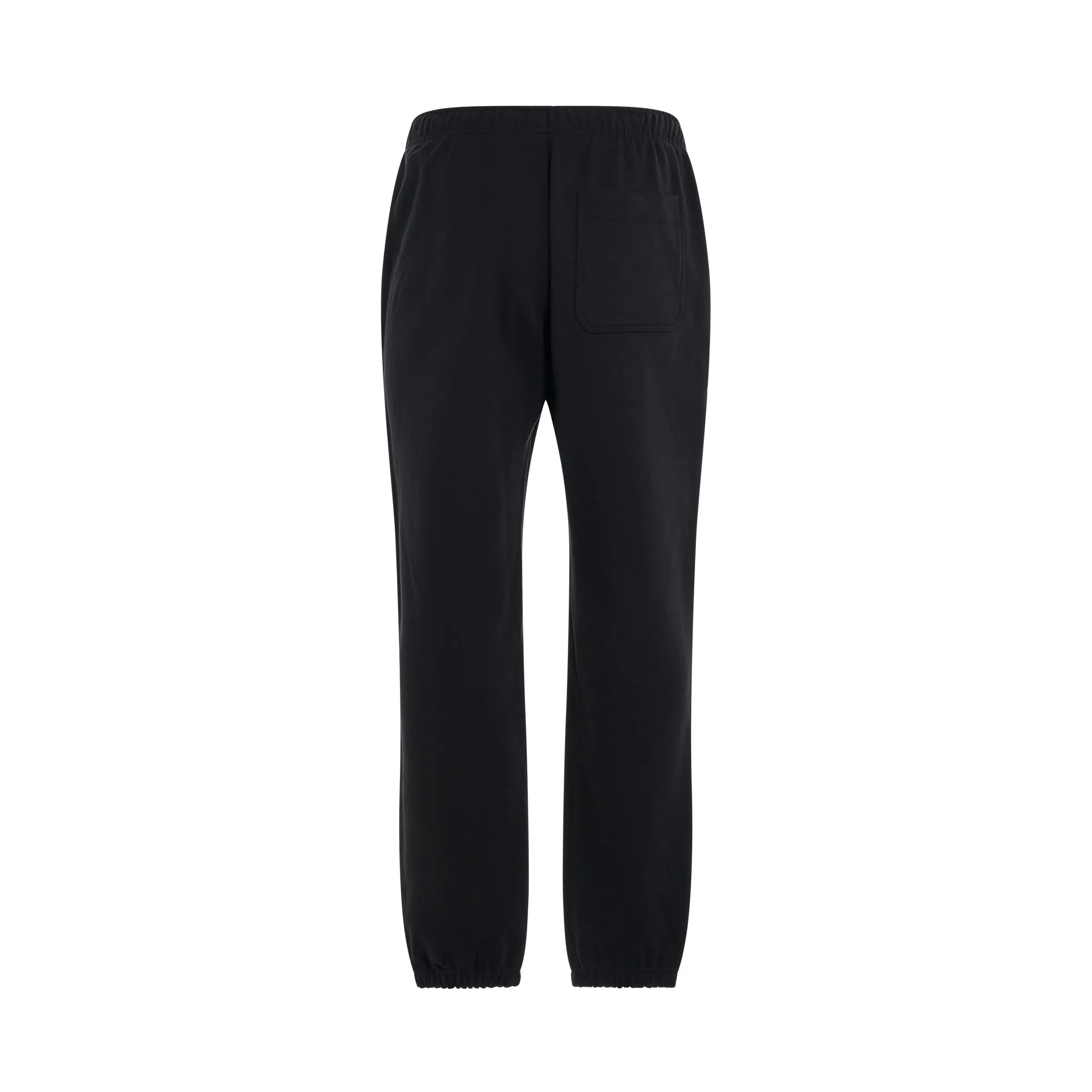 Yohji Graphic Sweatpants in Black